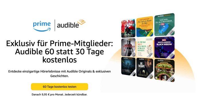Audible 60 Tage