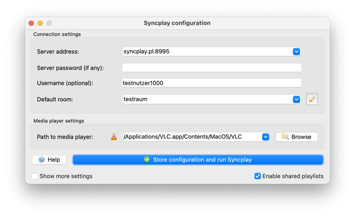 Syncplay Client