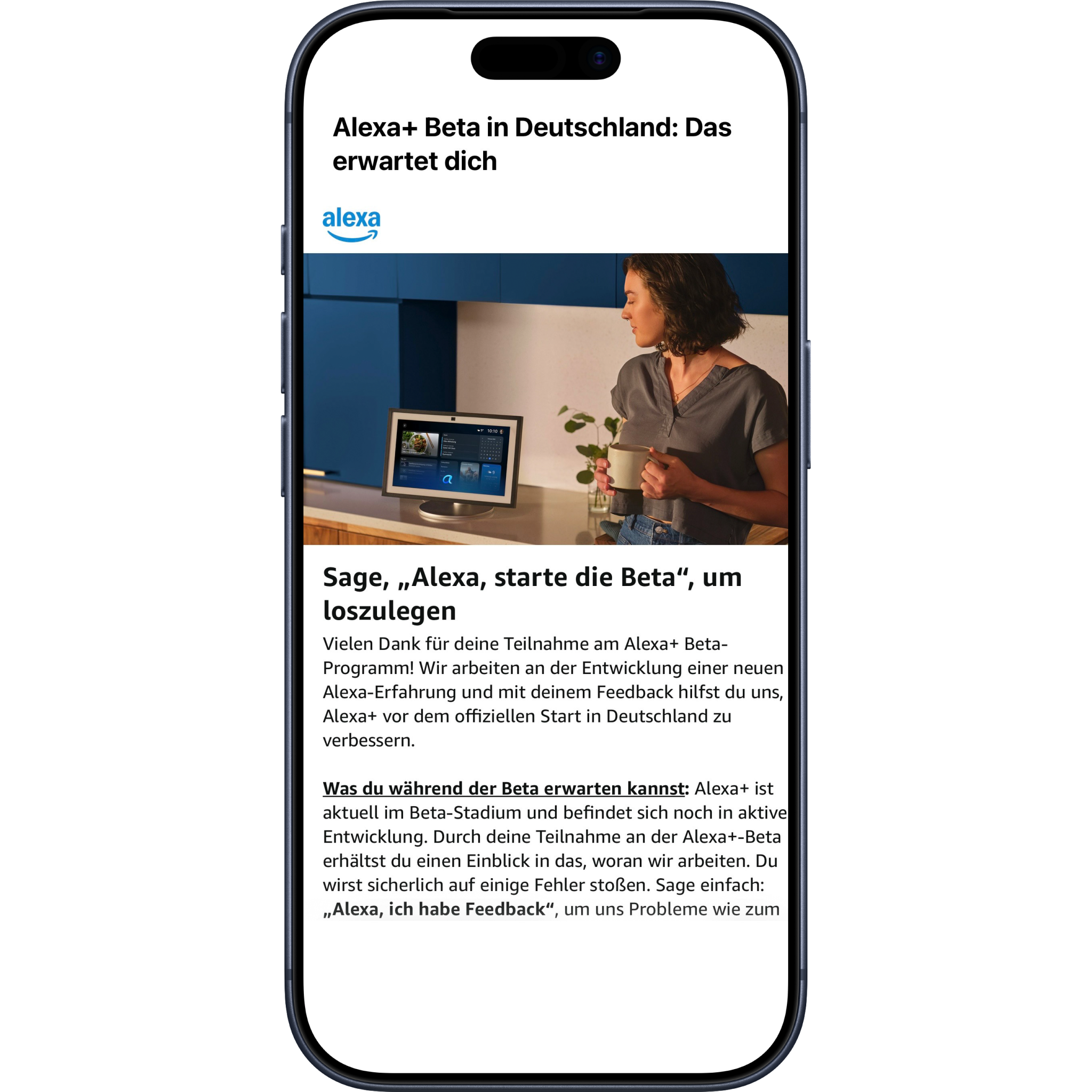 Alexa+ Beta gestartet: Erste Nutzer in Deutschland freigeschaltet | ifun.de