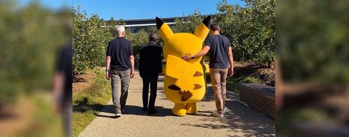 Tim Cook Pikachu John Ternus