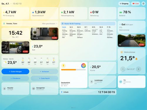 Homekit Dashboard 2