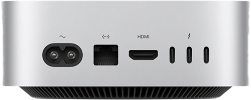 Mac Mini Hinten