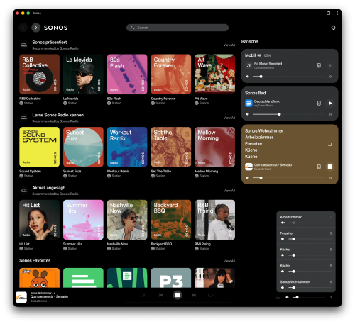 Sonos Web App 2500