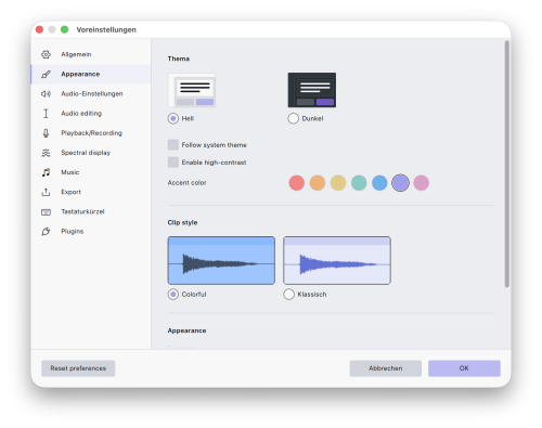 Audacity 4 0 Settings