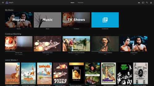 Jellyfin 12 Home