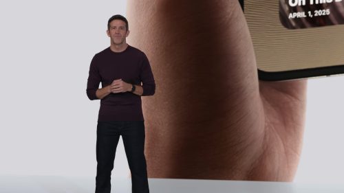 John Ternus Apple Event Kamera 2500