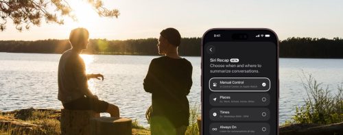 Siri Recap Feature