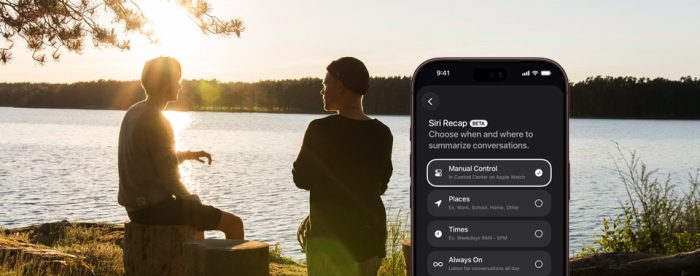 Siri Recap: So fasst Apple zukünftig Gespräche zusammen