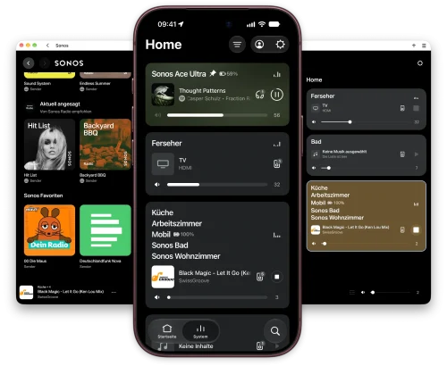 Sonos App Sonos Play Rund