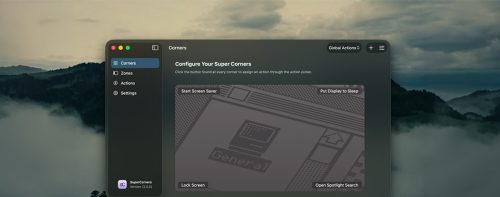 Super Corners Mac Feature