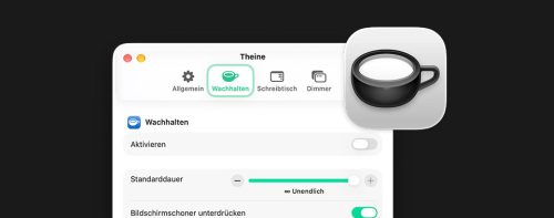 Theine Mac App Feature