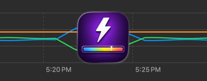 WattBar: Energieverbrauch des Mac in der Menüleiste