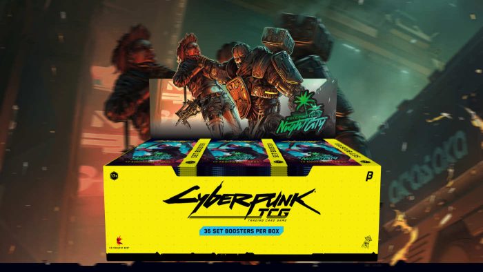 Cyberpunktcg Boosteraufsteller