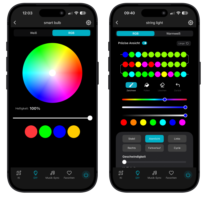 Lepro Zb1 Lichterkette App