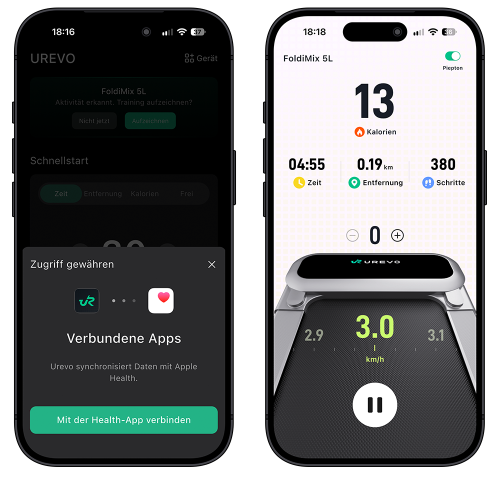 Urevo Foldimix 5L App