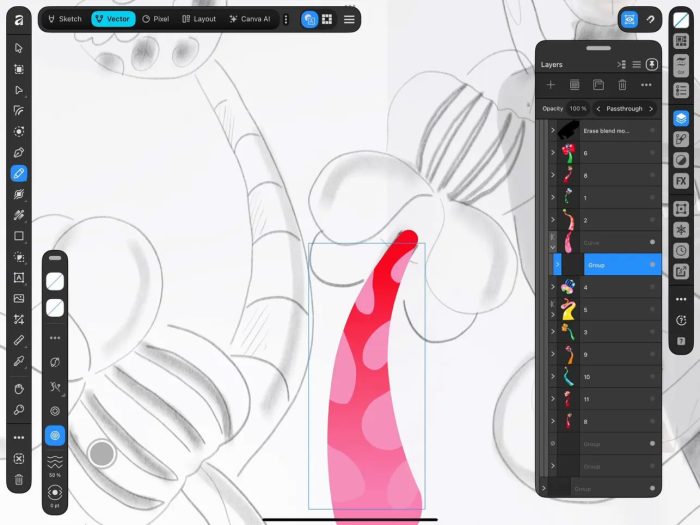 Affinity Ipad