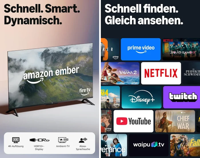 Apple TV 4K für 349 Euro Ember TV Amazon Apple TV 4K für 349 Euro Ember TV Amazon