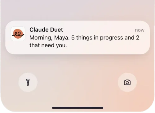 Claude Duet Cluade Duet Iphone