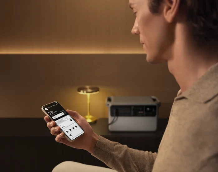 DJI Home App  steuert die Power Auro 2000 Elite