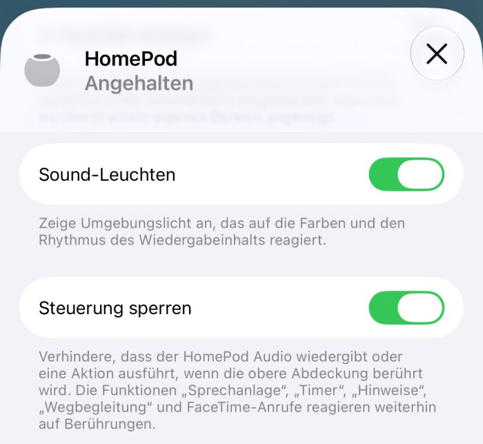 Homepod Einstellungen Neu Sound Leuchten Homepod Einstellungen Neu Sound Leuchten