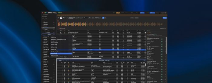 Katalog: Mac-Musikplayer für große MP3-Sammlungen