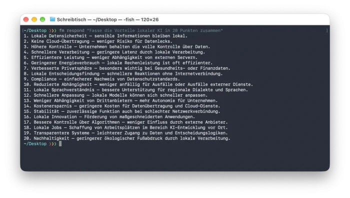 KI im Terminal: Apple fasst die Vorteile zusammen