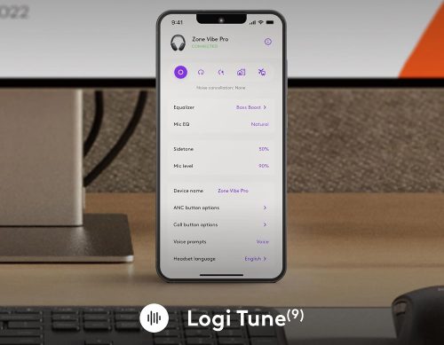 Logitech Zone Vibe App