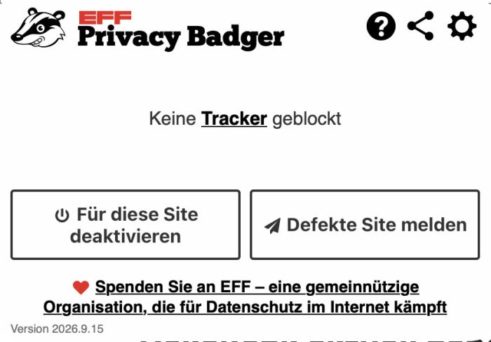 Privacy Badger 1 Privacy Badger 1