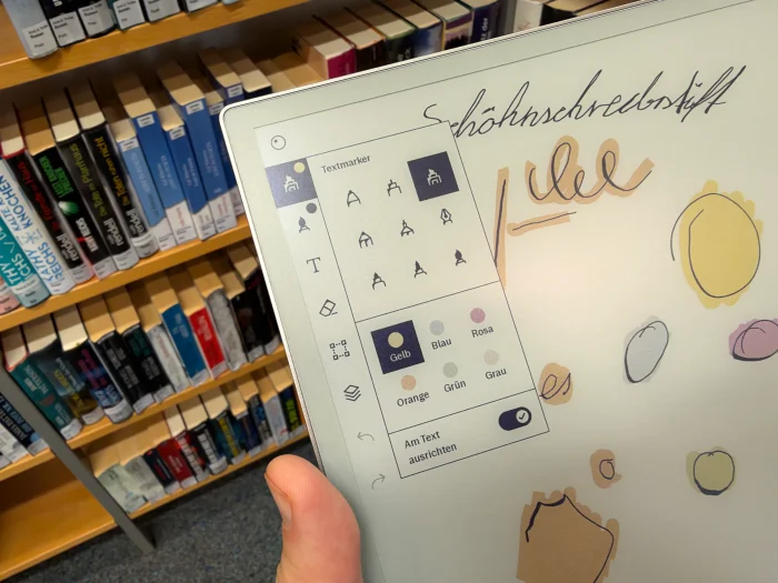 reMarkable Paper Pro im Test Farben