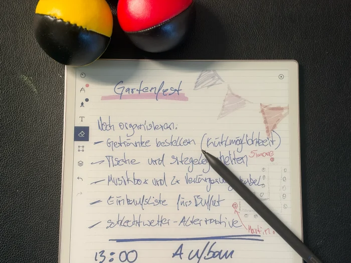 remarkable paper pro im test Handschrift