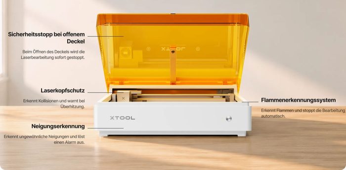 Xtool M2 Sicherheit Xtool M2 Sicherheit